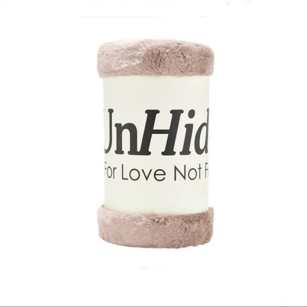 UnHide Lil’ Marshmallow Blanket in Rose